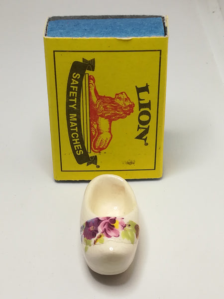 Miniature Porcelain Dutch-Style Clog (Miniature, suitable for printer's tray)