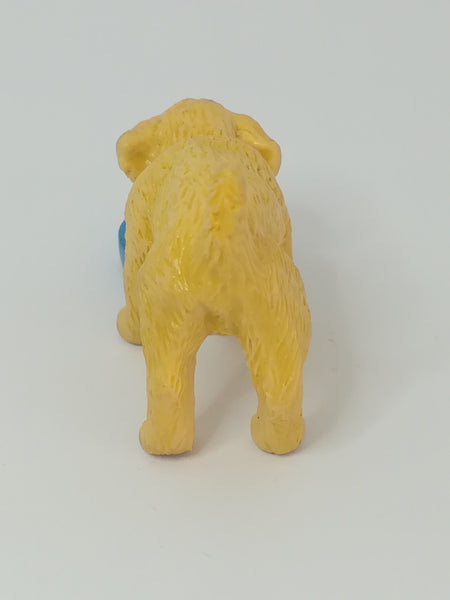 Miniature Golden Retriever - Puppy Eating from Bowl (In My Pocket) Collectable