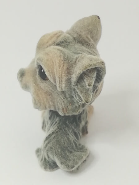 Miniature Grey Terrier Bobblehead Dog (In My Pocket) Collectable