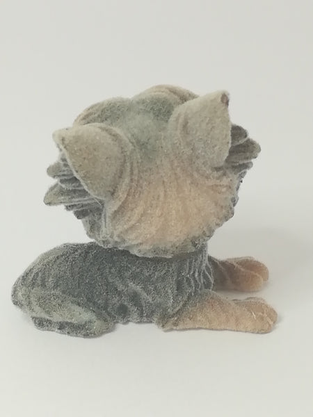 Miniature Grey Terrier Bobblehead Dog (In My Pocket) Collectable