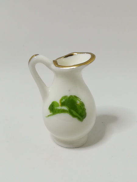 Miniature Porcelain Jug (Flowers) (Miniature, suitable for printer's tray)