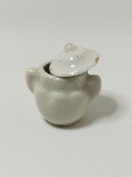 Miniature Ceramic Pot White (Miniature, suitable for printer's tray)