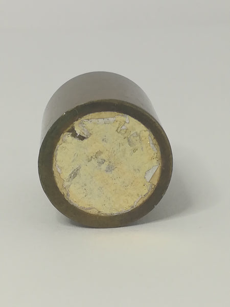 Miniature Cannister with Cork Lid Brass (Miniature, suitable for printer's tray)