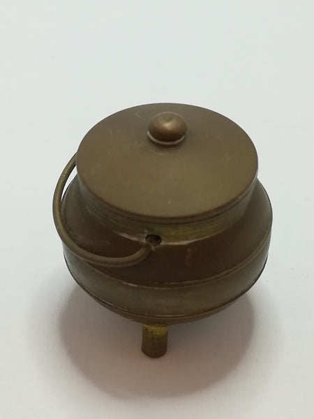 Miniature Potjie / Cauldron Brass (Miniature, suitable for printer's tray)