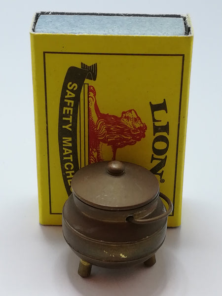 Miniature Potjie / Cauldron Brass (Miniature, suitable for printer's tray)
