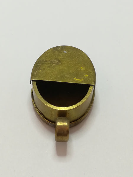 Miniature Brass Locket or Coin Holder (Miniature, suitable for printer's tray)
