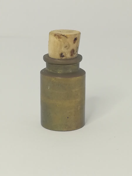 Miniature Cannister with Cord Lid Brass (Miniature, suitable for printer's tray)