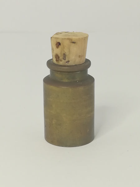Miniature Cannister with Cord Lid Brass (Miniature, suitable for printer's tray)