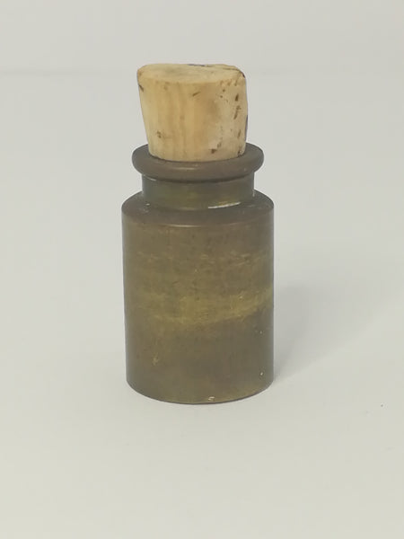 Miniature Cannister with Cord Lid Brass (Miniature, suitable for printer's tray)
