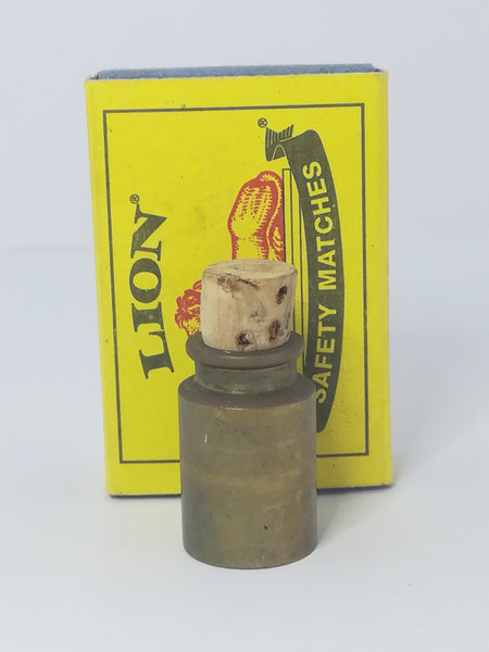 Miniature Cannister with Cord Lid Brass (Miniature, suitable for printer's tray)