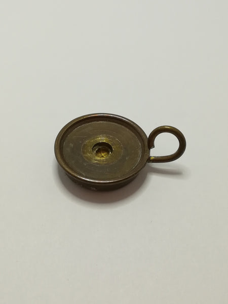 Miniature Brass Candle Holder (Miniature, suitable for printer's tray)