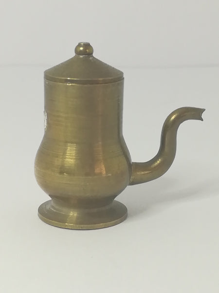 Miniature Samovar Urn with Lid Brass (Miniature, suitable for printer's tray)