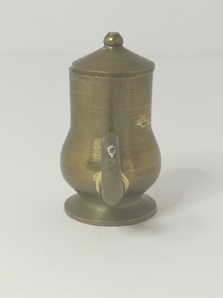Miniature Samovar Urn with Lid Brass (Miniature, suitable for printer's tray)