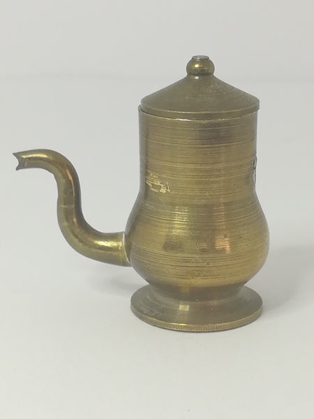 Miniature Samovar Urn with Lid Brass (Miniature, suitable for printer's tray)
