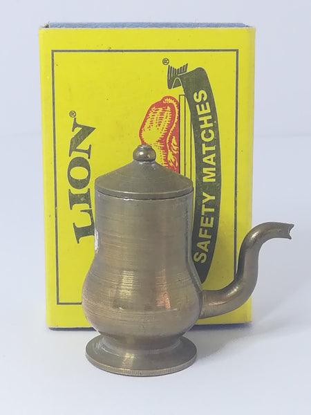 Miniature Samovar Urn with Lid Brass (Miniature, suitable for printer's tray)