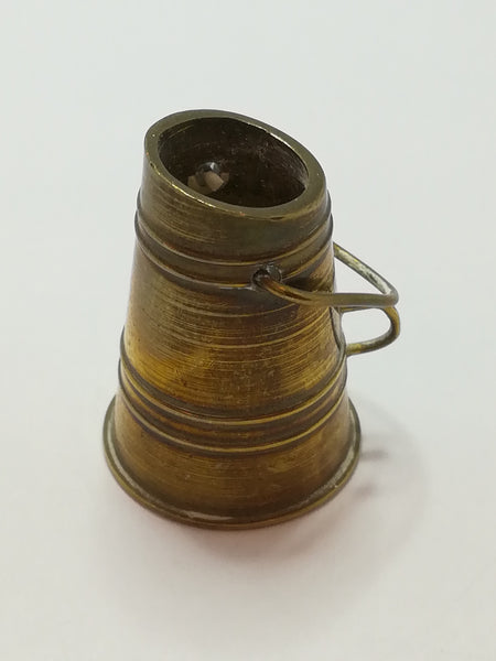 Miniature Brass Milk Pail (Miniature, suitable for printer's tray)
