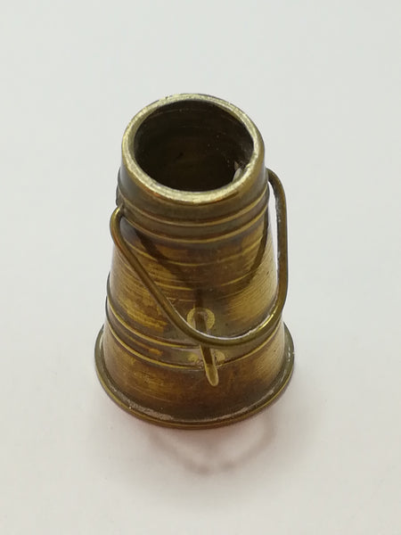 Miniature Brass Milk Pail (Miniature, suitable for printer's tray)