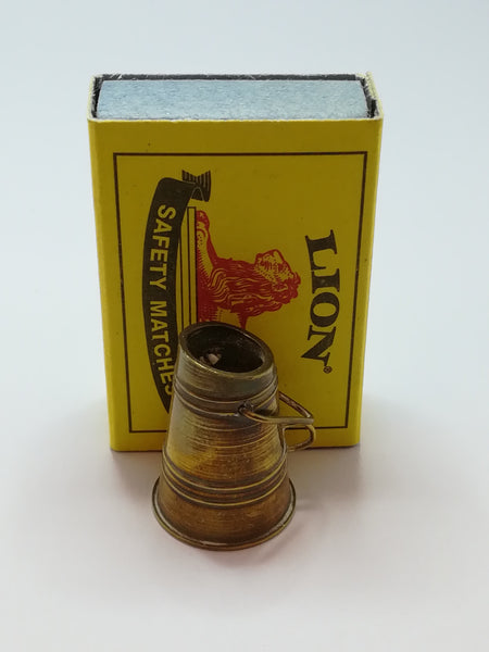 Miniature Brass Milk Pail (Miniature, suitable for printer's tray)