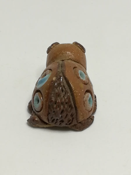 Miniature Ceramic Brown Tortoise (Miniature, suitable for printer's tray)