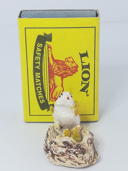 Miniature Bird with Chicks (Miniature, suitable for printer's tray)