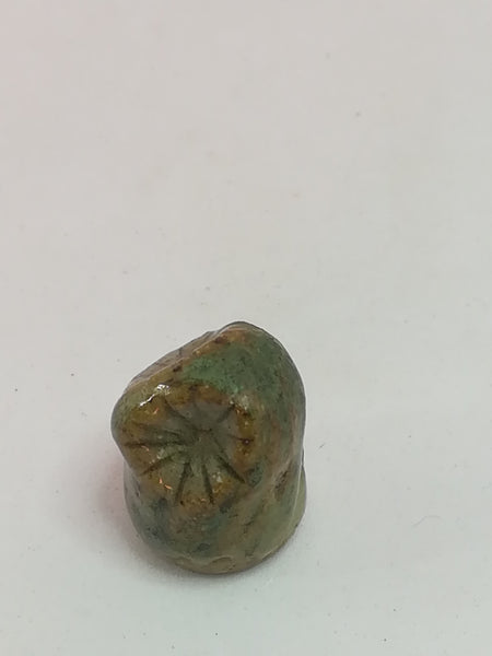 Miniature Ceramic Green Owl (Miniature, suitable for printer's tray)