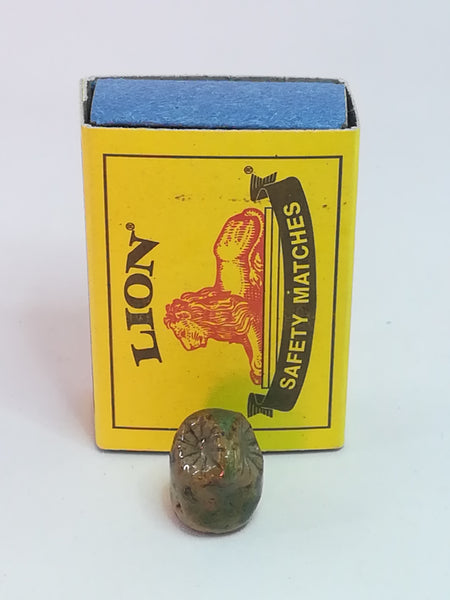 Miniature Ceramic Green Owl (Miniature, suitable for printer's tray)