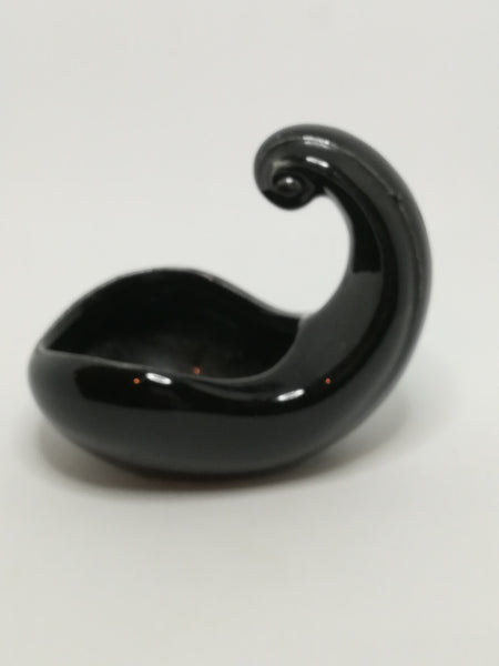 Abstract Bowl with Whale Tail