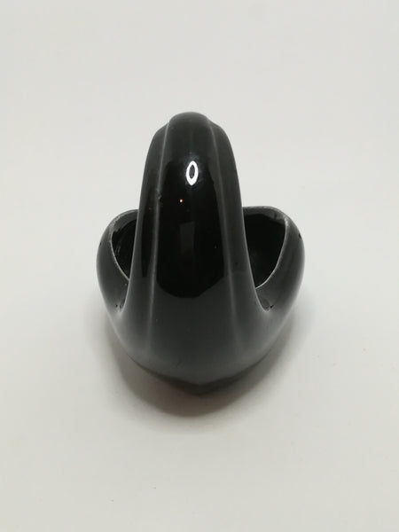 Abstract Bowl with Whale Tail