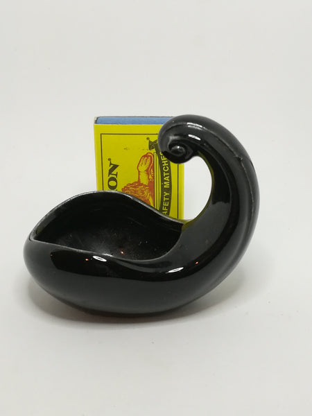 Abstract Bowl with Whale Tail