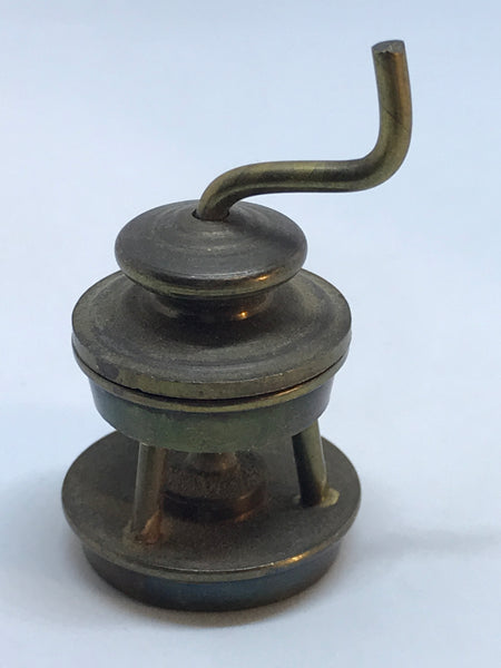 Miniature Brass Bunsen Burner (Miniature, suitable for printer's tray)
