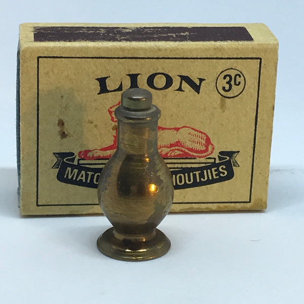 Miniature Brass Bottle (Miniature, suitable for printer's tray)