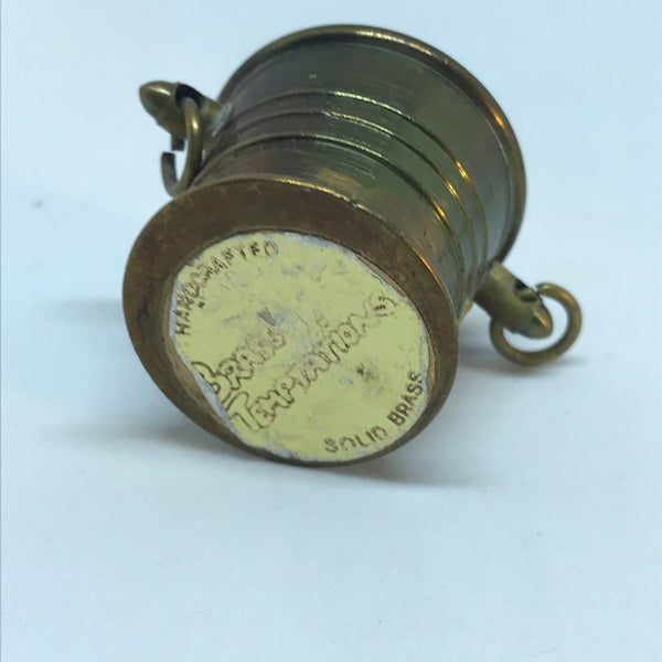 Miniature Brass Mortar and Pestle (Miniature, suitable for printer's tray)