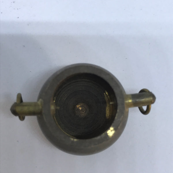 Miniature Pot and Lid Brass (Miniature, suitable for printer's tray)