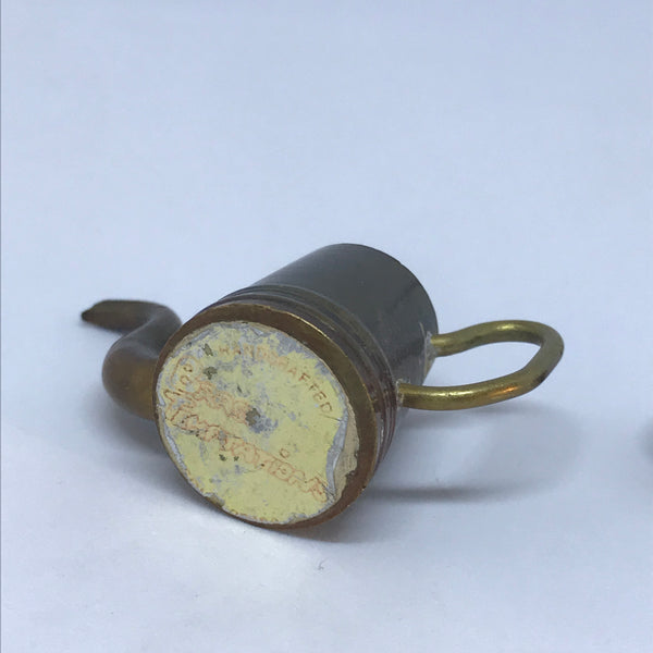 Miniature Brass Kettle with Lid (Miniature, suitable for printer's tray)