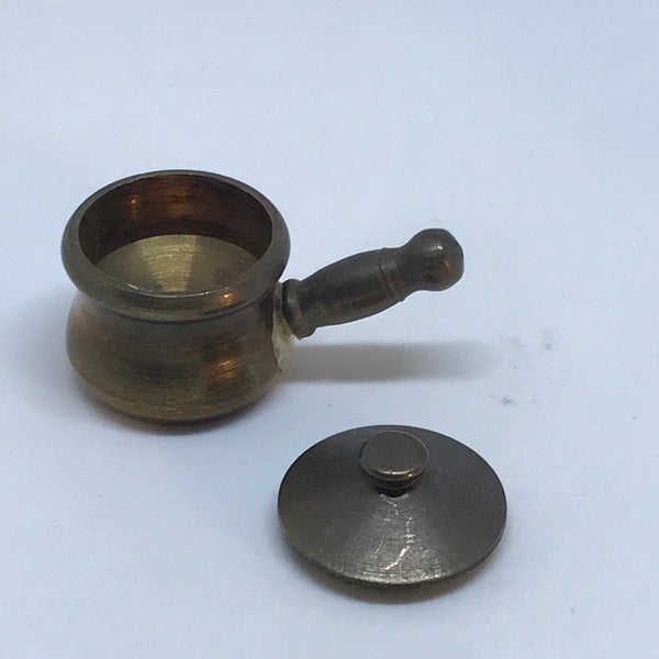 Miniature Brass Pot (Miniature, suitable for printer's tray)