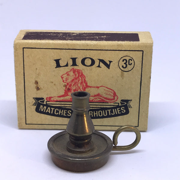 Miniature Brass Candlestick (Miniature, suitable for printer's tray)