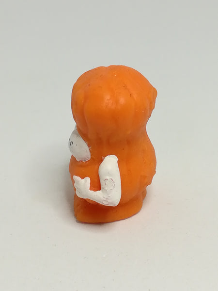 Miniature Orange & White Pencil Popper Halloween Pumpkin (Miniature, suitable for printer's tray)