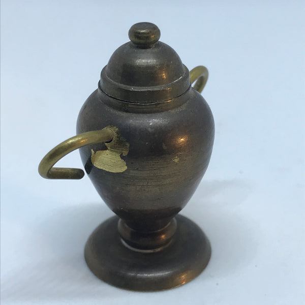 Miniature Brass vase with lid (Miniature, suitable for printer's tray)