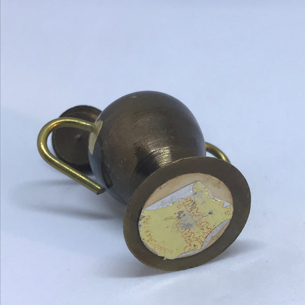 Miniature Brass vase with lid (Miniature, suitable for printer's tray)