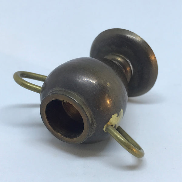 Miniature Brass vase with lid (Miniature, suitable for printer's tray)