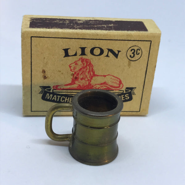 Miniature Brass Tankard (Miniature, suitable for printer's tray)