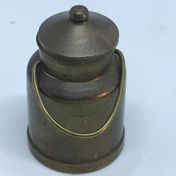 Miniature Brass Milk Cannister (Miniature, suitable for printer's tray)