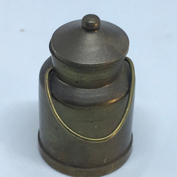 Miniature Brass Milk Cannister (Miniature, suitable for printer's tray)