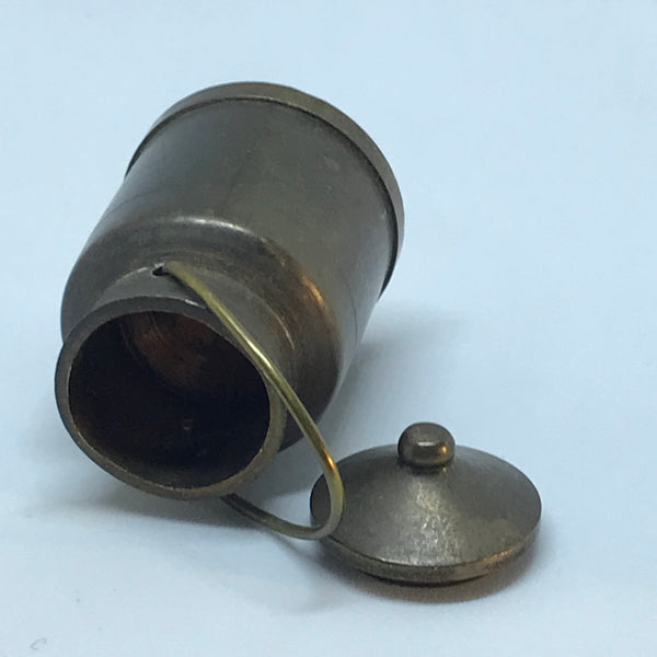 Miniature Brass Milk Cannister (Miniature, suitable for printer's tray)