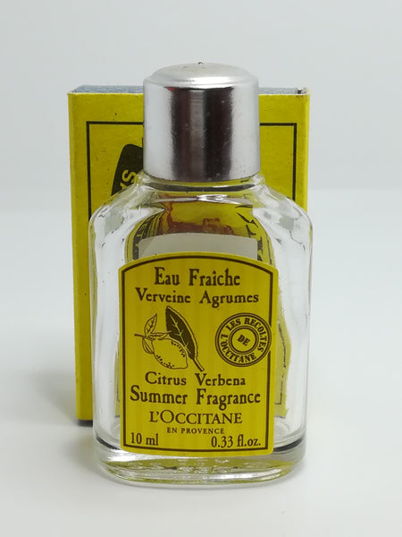 Miniature Perfume Bottle: Eau Fraiche Citrus Verbena - L'Occitane (10ml)