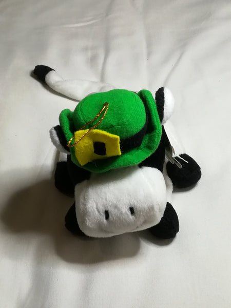 Black, White & Green Cow Saint Patrick's Day