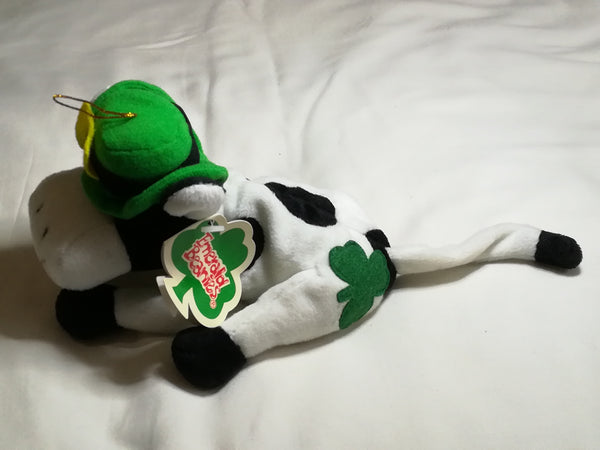 Black, White & Green Cow Saint Patrick's Day