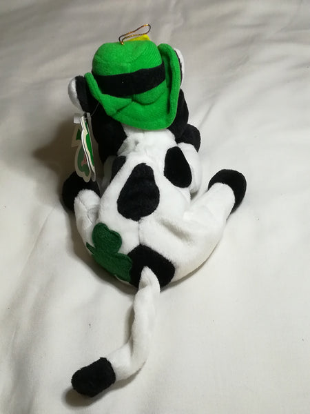 Black, White & Green Cow Saint Patrick's Day