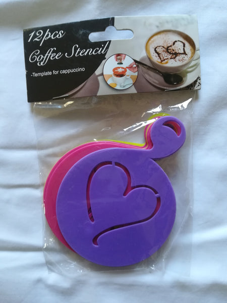 Coffee Stencil (12 Piece)