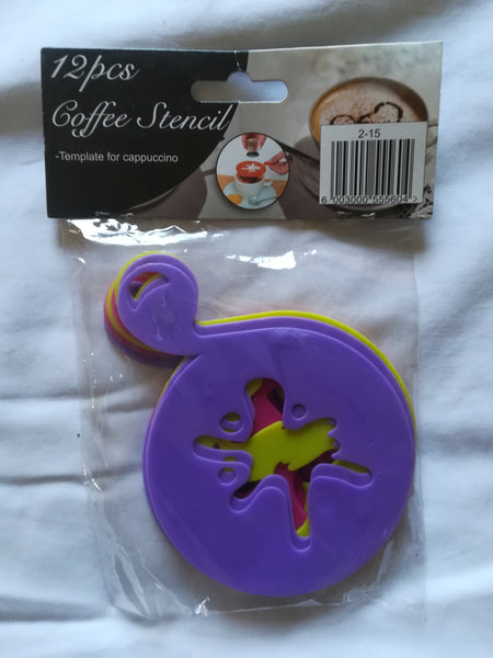 Coffee Stencil (12 Piece)